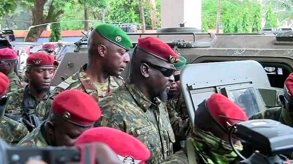 Colonel Mamadi Doumbouya effectue sa première visite de travail en dehors de la Guinée